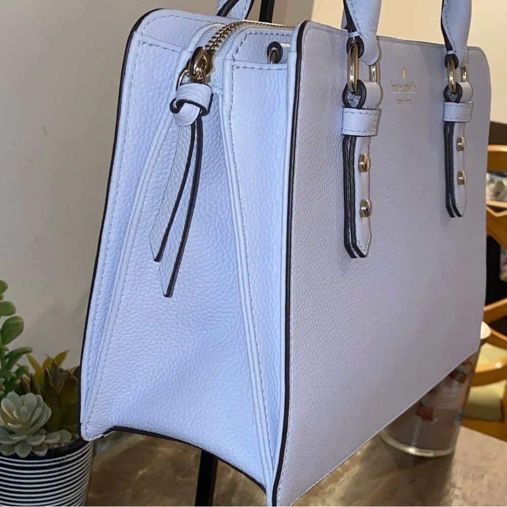 Kate Spade Lavender Mulberry Street Lise Satchel Frozenlila